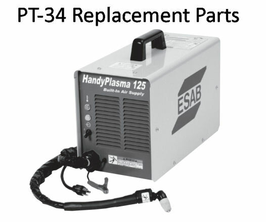 PT-34 Esab HandyPlasma 125 – Torch 37887 37888 18785 20282