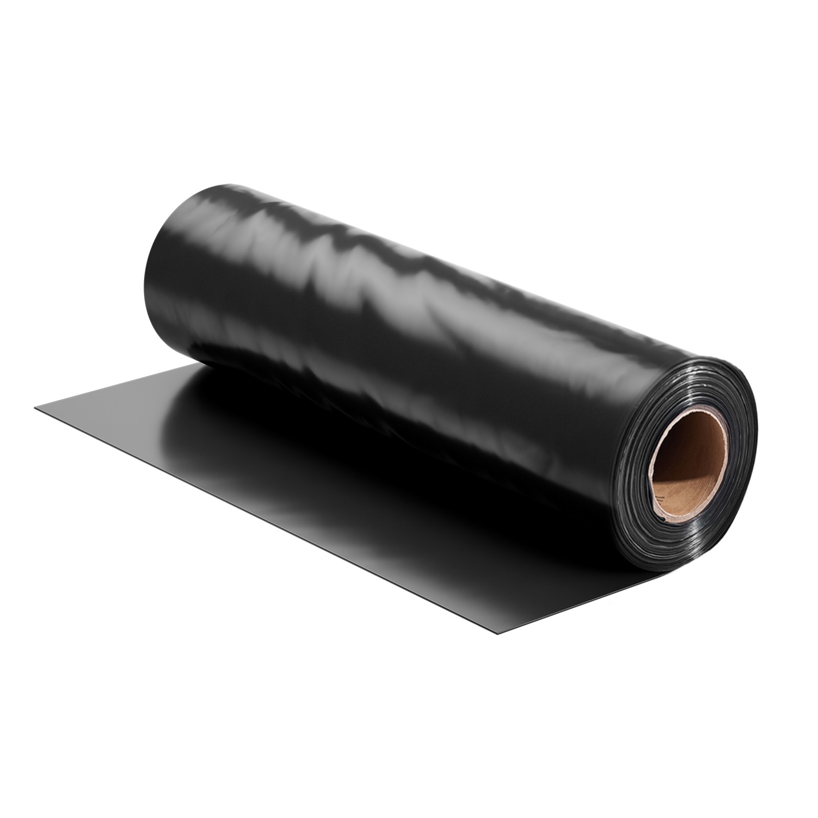 Uimoso 10Mil Plastic Sheeting Roll 10 x 100 FT Heavy Duty Polyethylene Black