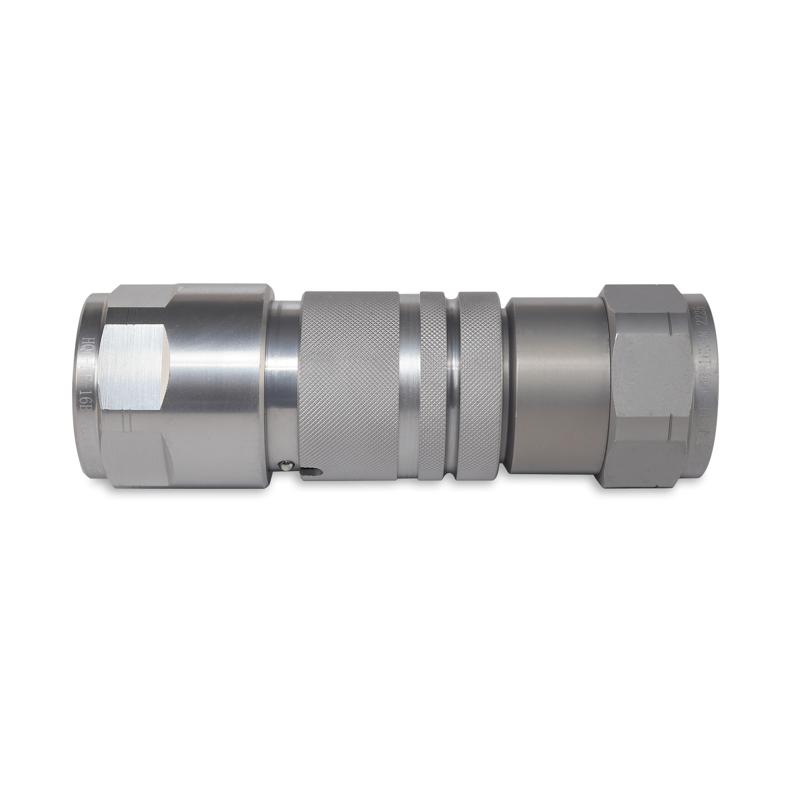 1″ Flat Face Hydraulic Quick Couplers Set – 1″ NPT Thread