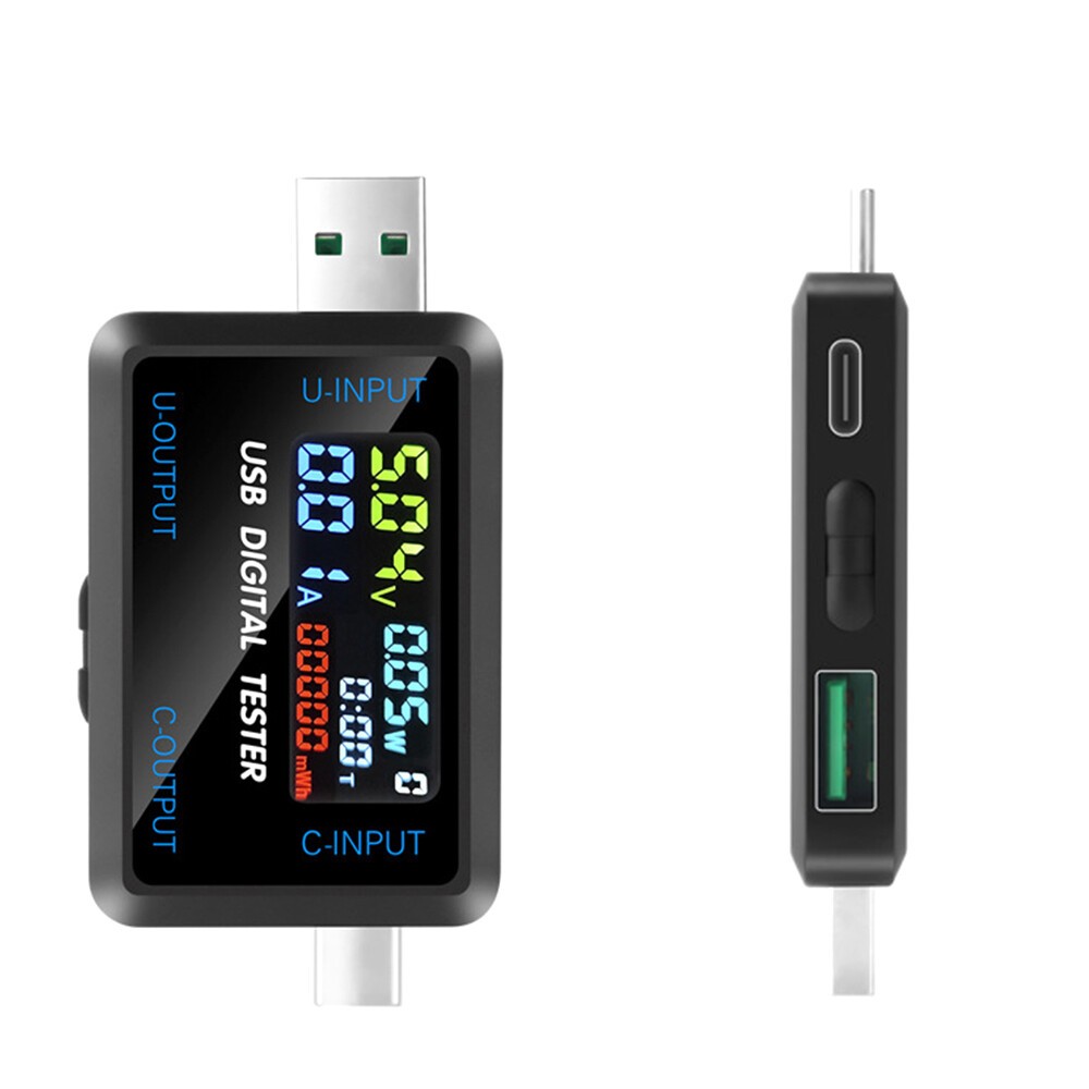 4.5~36V USB Type-C Digital Power Capacity Tester Voltage Current Meter Detector