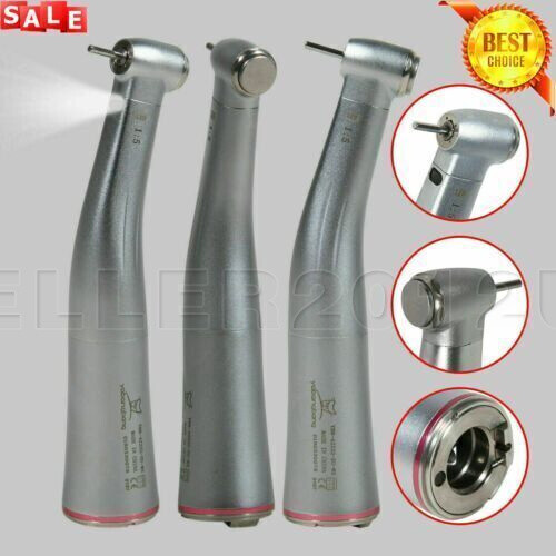 Dental 1:5 Increasing Handpiece Contra Angle LED Fit KAVO NSK Electric Motor USA