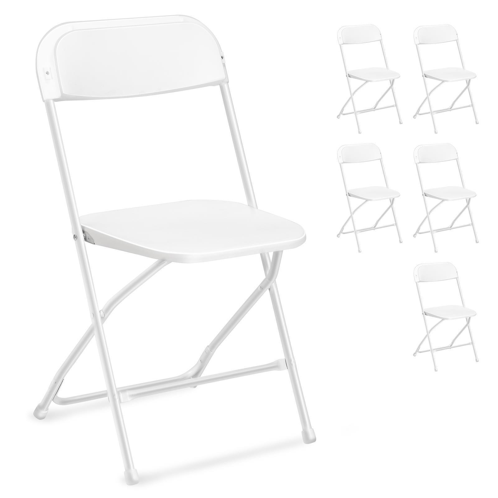 10 Pack Folding Plastic Stackable Chairs Home Office Wedding Party Chair