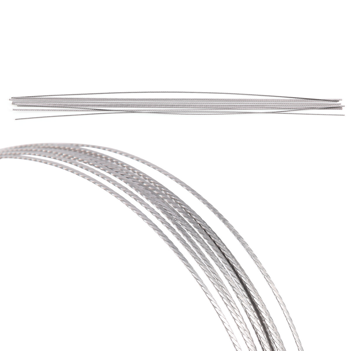 AZDENT Dental Orthodontic Lingual Retainer Wire Flat Straight Twist Wires