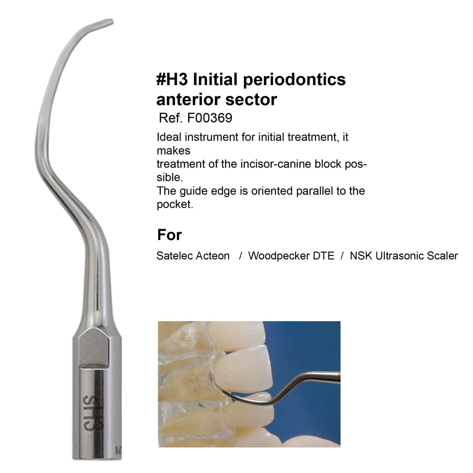 Dental Ultrasonic Scaler Handpiece P5 Newtron Slim B.LED For Satelec ACTEON Tips