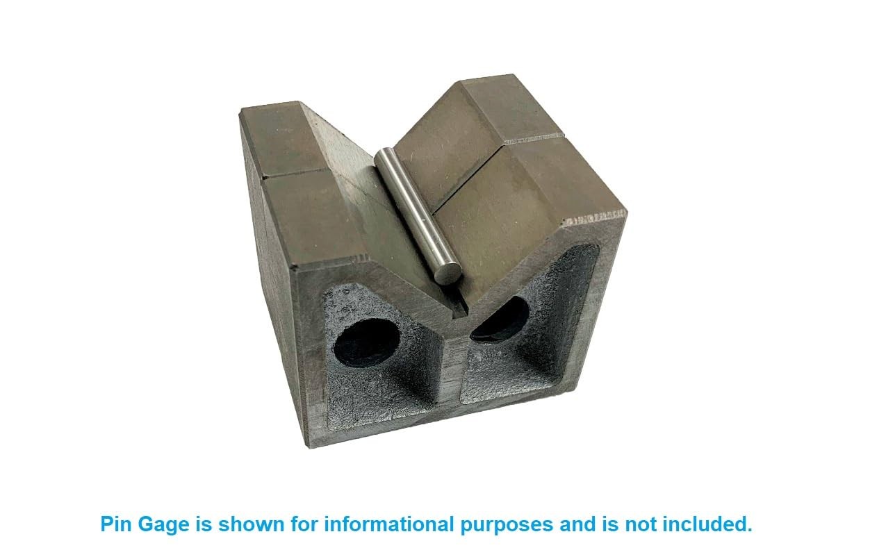 HHIP 3 X 1-3/4 X 2-3/8 INCH CAST Iron V Block Set (3402-1001)