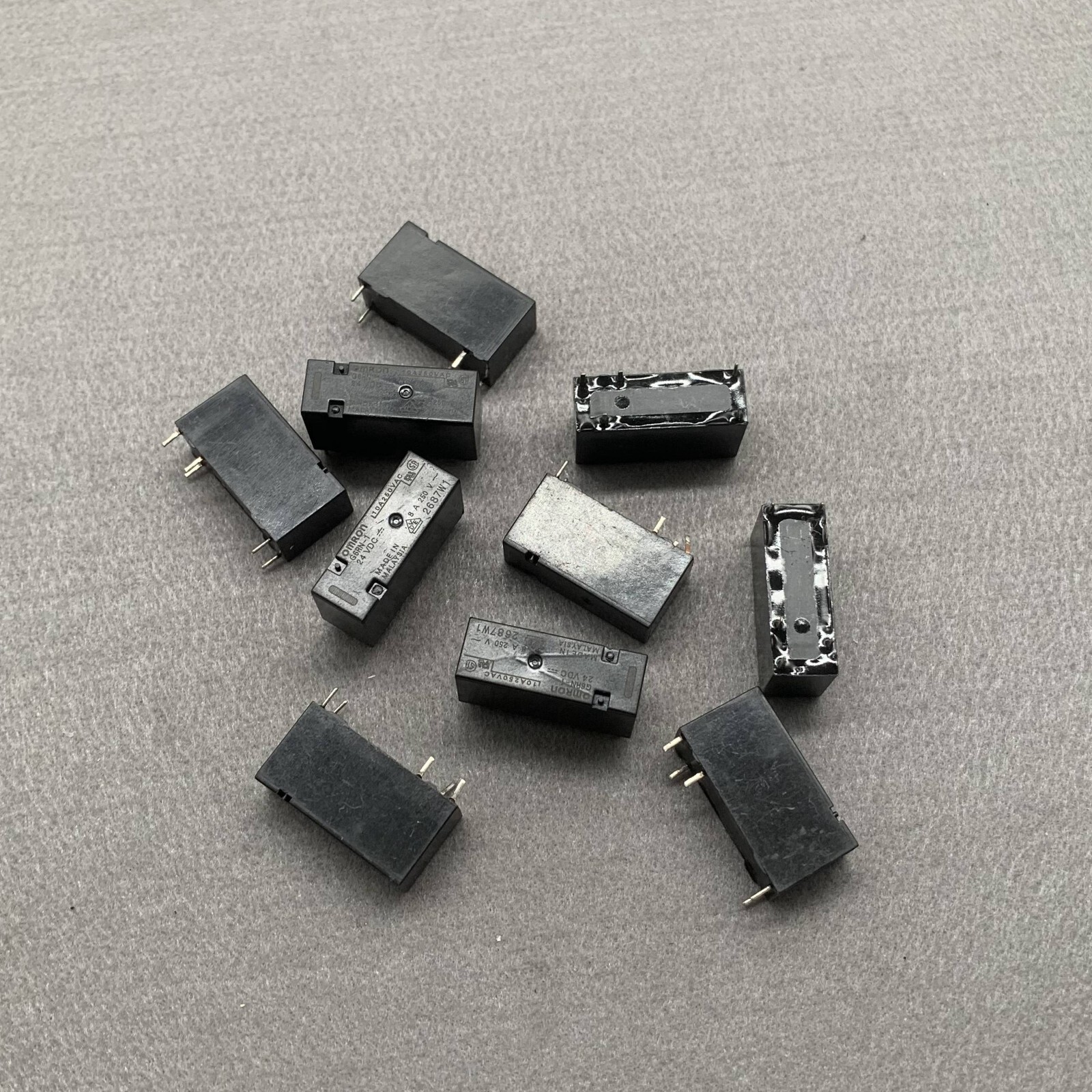 New Lot of 10pcs Omron G6RN-1 G6RN1 Relay 24VDC Original New Free Ship