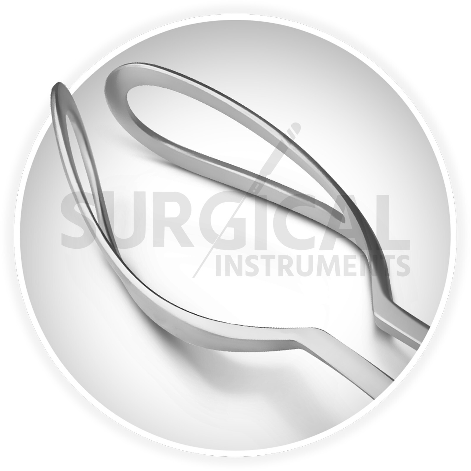 Simpson Obstetrical Forceps 14″ Fenestrated Jaws Surgical Gynecology German Grad