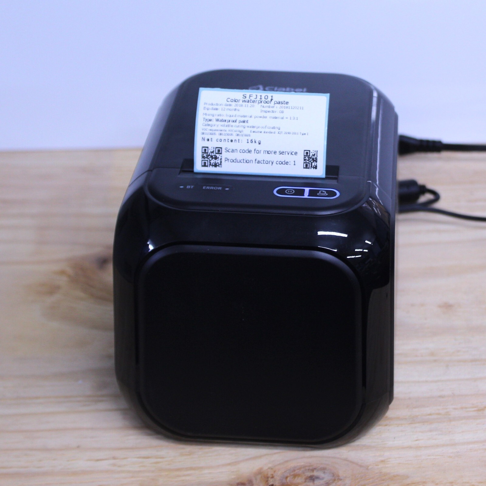 NEW Thermal USB label/receipt printer 600 FREE Labels Inventory Control Barcode