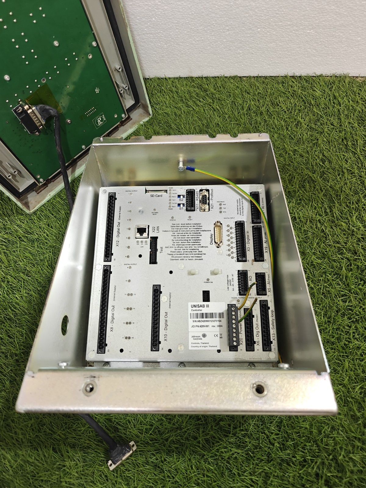 JOHNSON CONTROLS SABROE UNISAB III 4214-001 DISPLAY CONTROLLER UNIT 4209-001