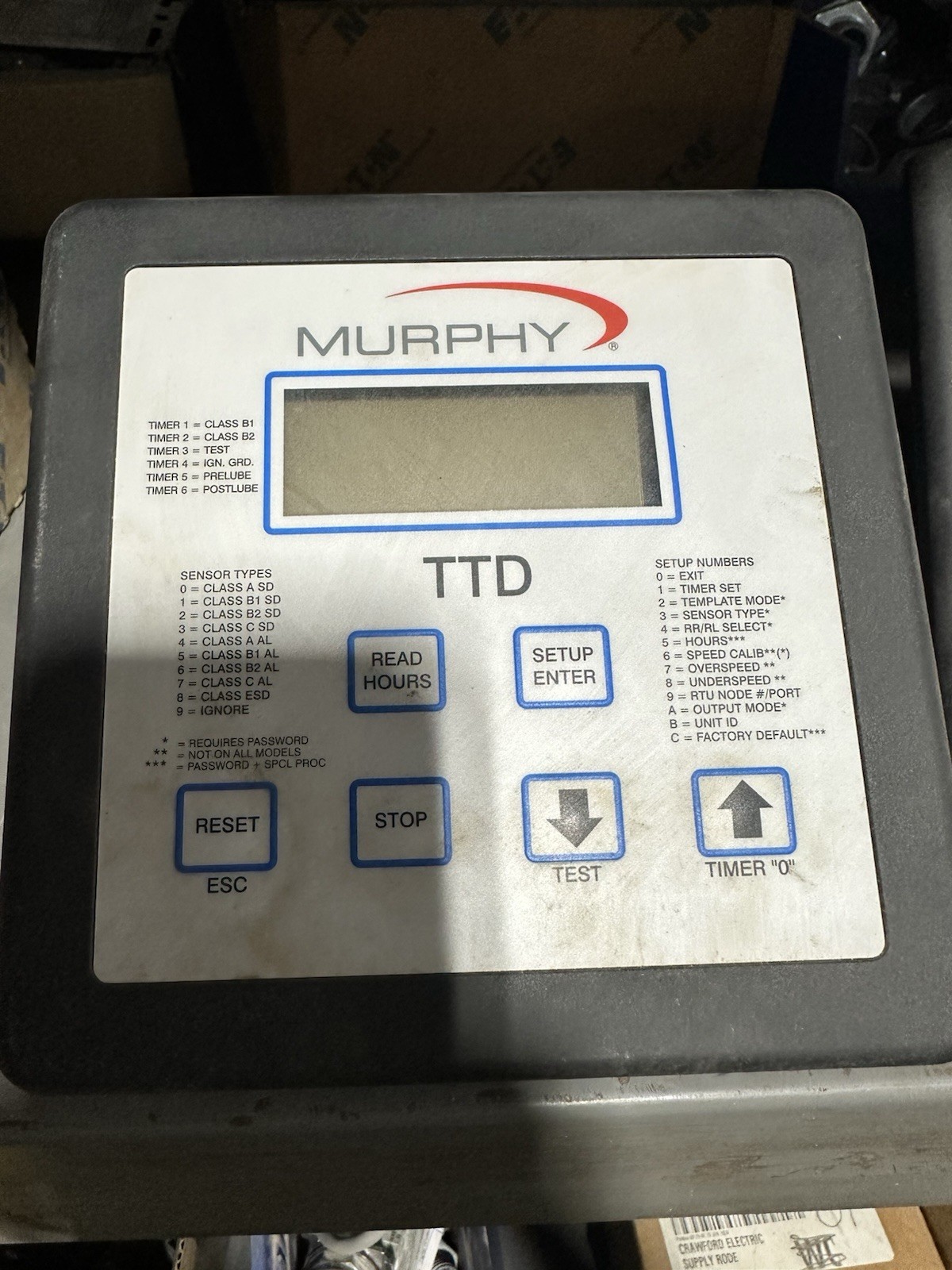 FW Murphy TTD Panel Mount Power Supply 12V PSU-2-T / PSU-2-T-L-N. 2 of them