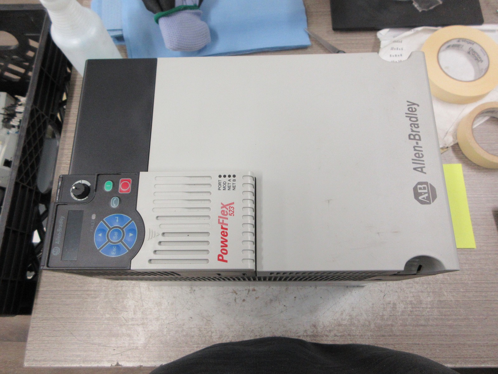 Allen-Bradley PowerFlex 525 AC Drive 25B-D043N114 Ser. B 30HP 3Ph Used