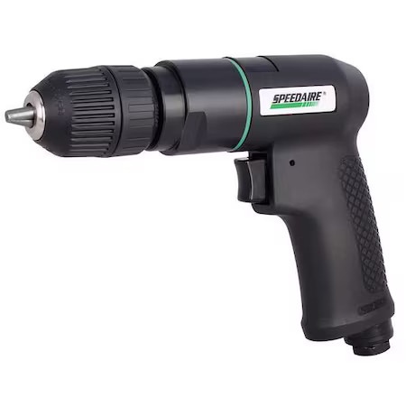 Speedaire 21Aa68 Air Drill,Keyless,3/8 In,2600 Rpm