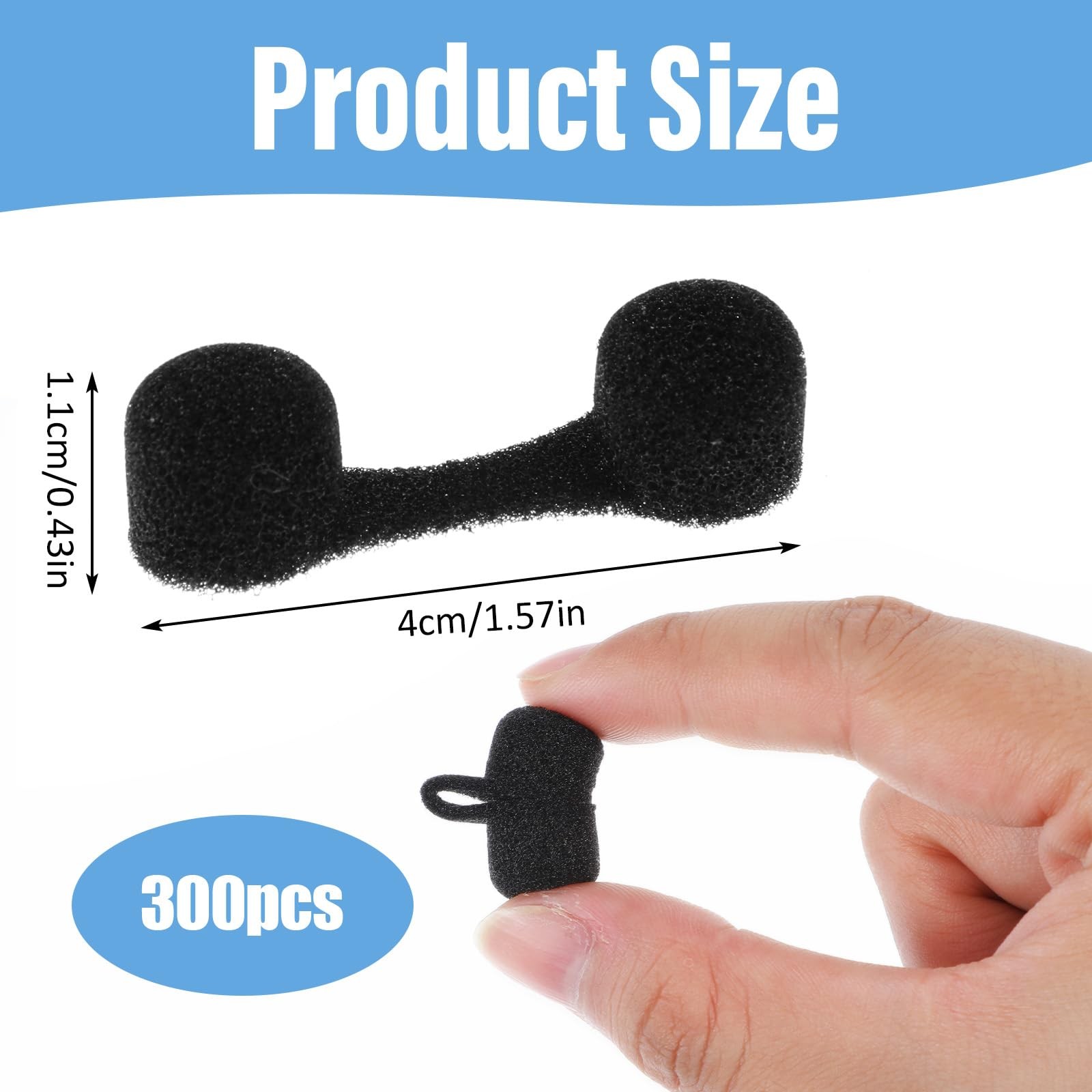 Nose Plug Filter 50 Pcs Disposable Dust Protection Sponge Filters