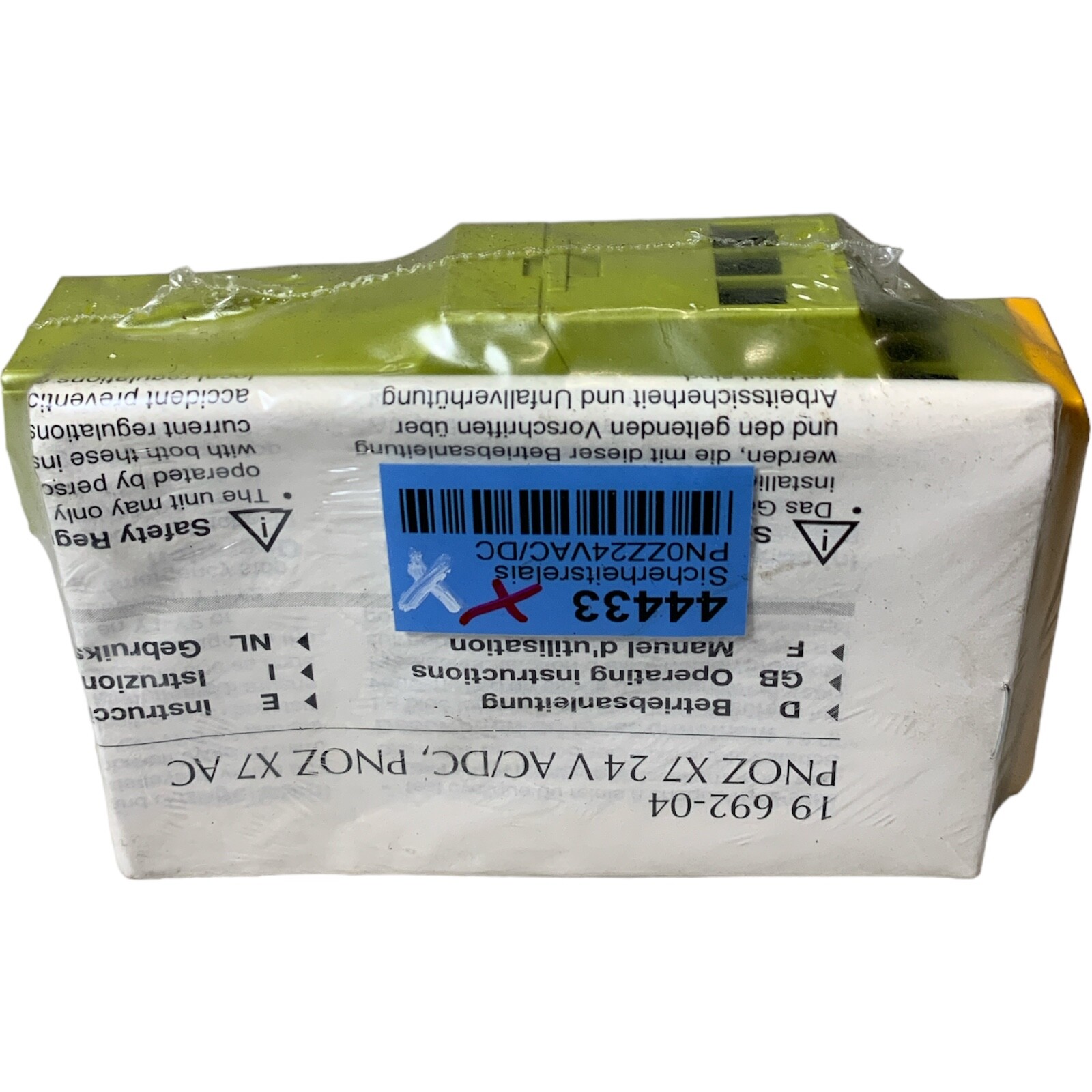 Mushroom PNOZ X7 24VACDC 2n/o 774059 850877 Safety Relay Relay
