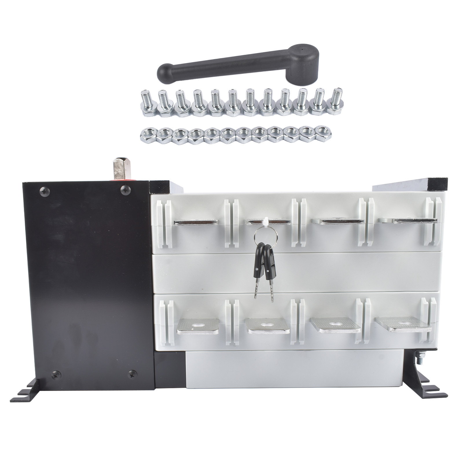 Industrial Automatic Transfer Switch 4P 630A 110V or 220V Auto or Manual Mode