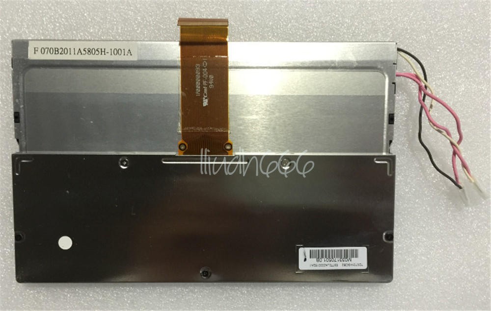1PCS Toppoly TD070WGCB2 7″ 854(RGB)×480 Resolution 40 pins LCD screen panel