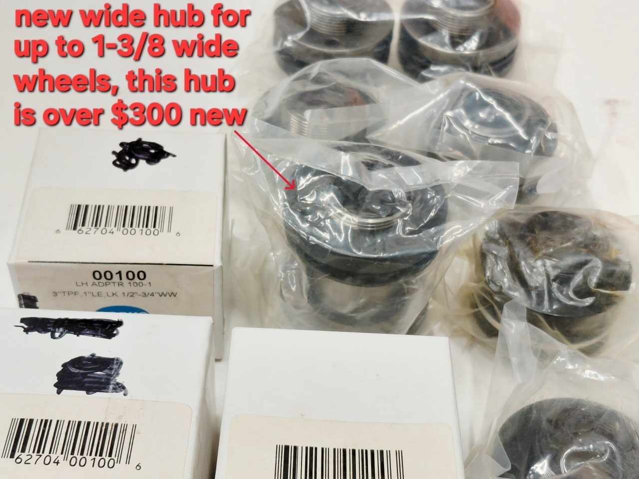 10 Sopco Grinding Wheel Hubs For Harig 612 & Harig 618 Surface Grinders