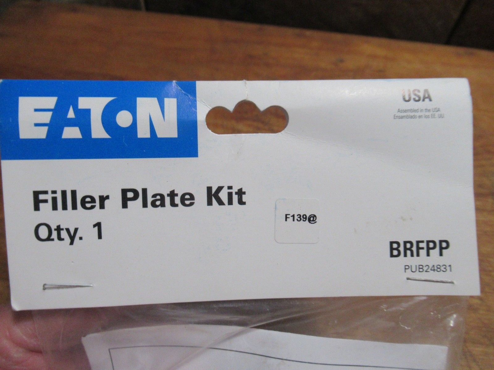 Eaton BRFPP Filler Plate for 1-Inch Circuit Breakers, Pack of 5