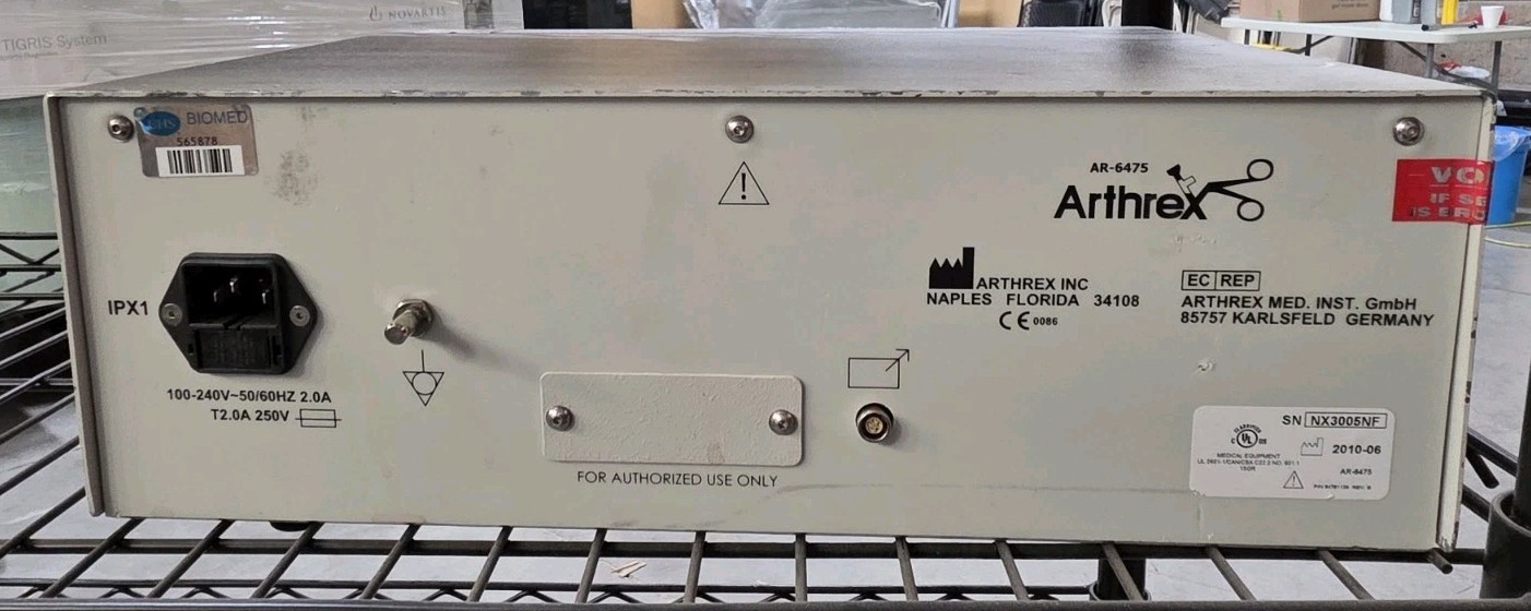 ARTHREX AR-6475 CONTINUOUS WAVE III ARTHOSCOPY PUMP