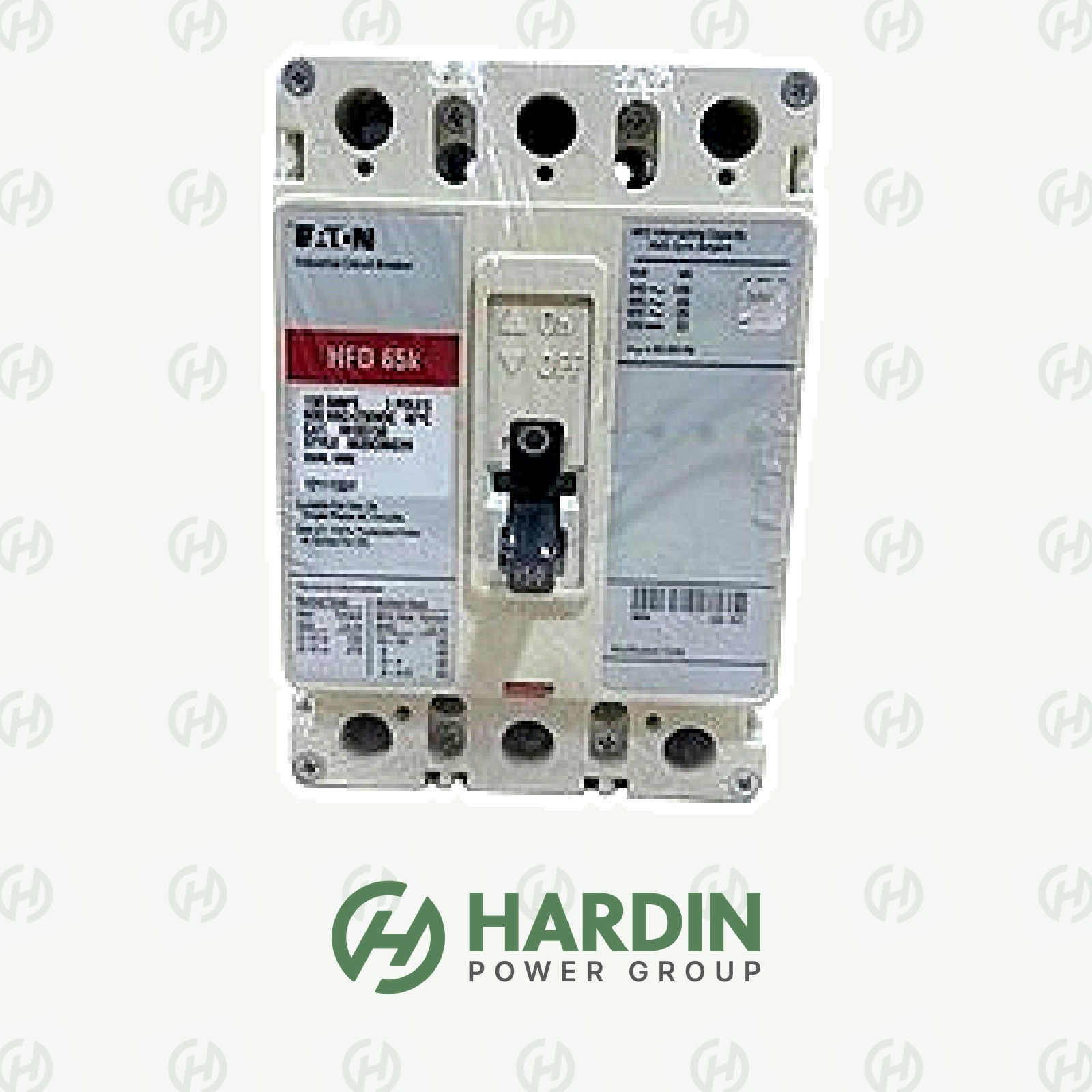 Cutler Hammer HFD3150 150A 480V 3-Pole 65kA Circuit Breaker HFD 3150 Tested