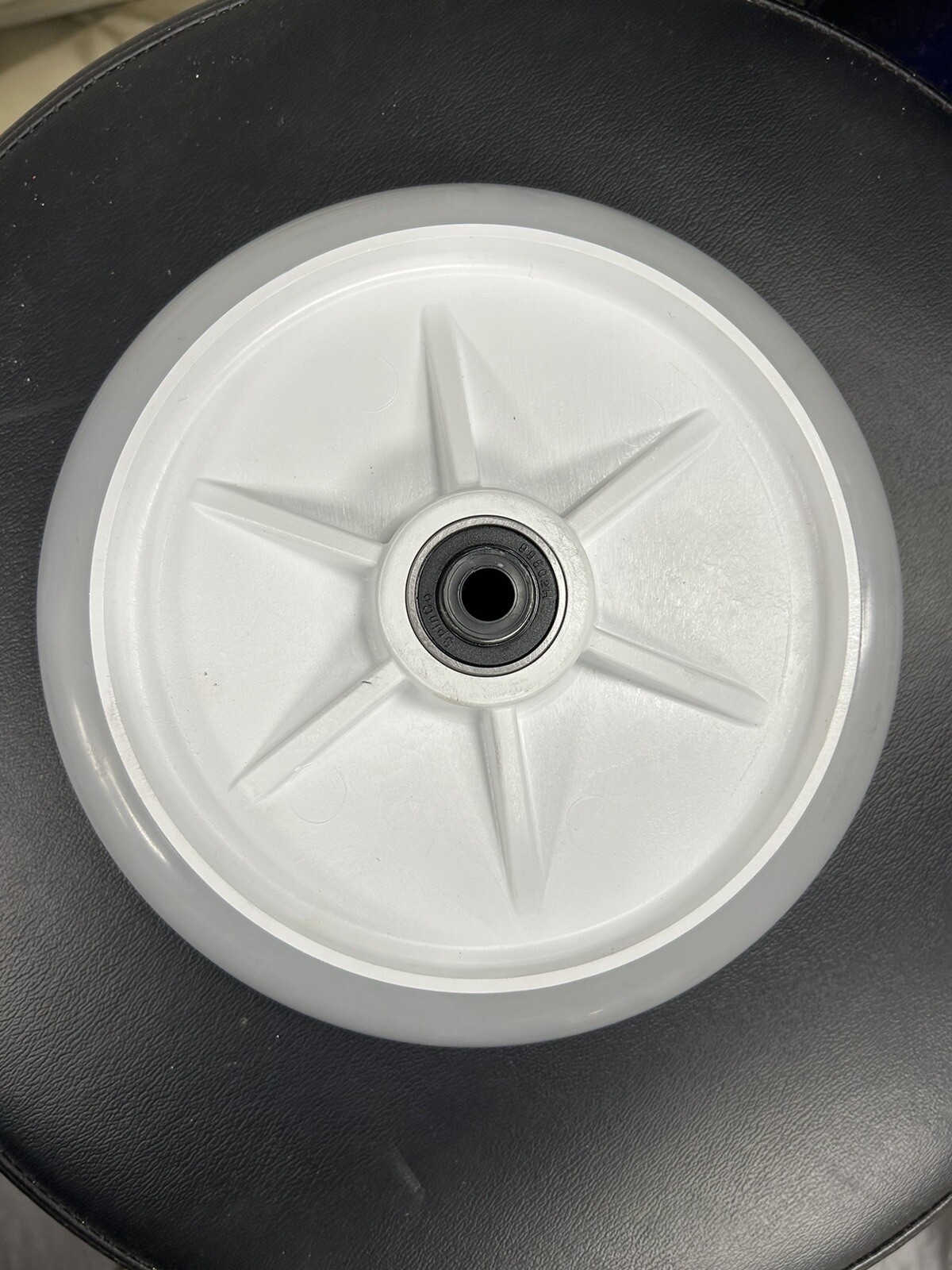 Grey Stryker Stretcher 8” Standard Wheel, Stryker OEM Part 0753-103-215 NEW!!!