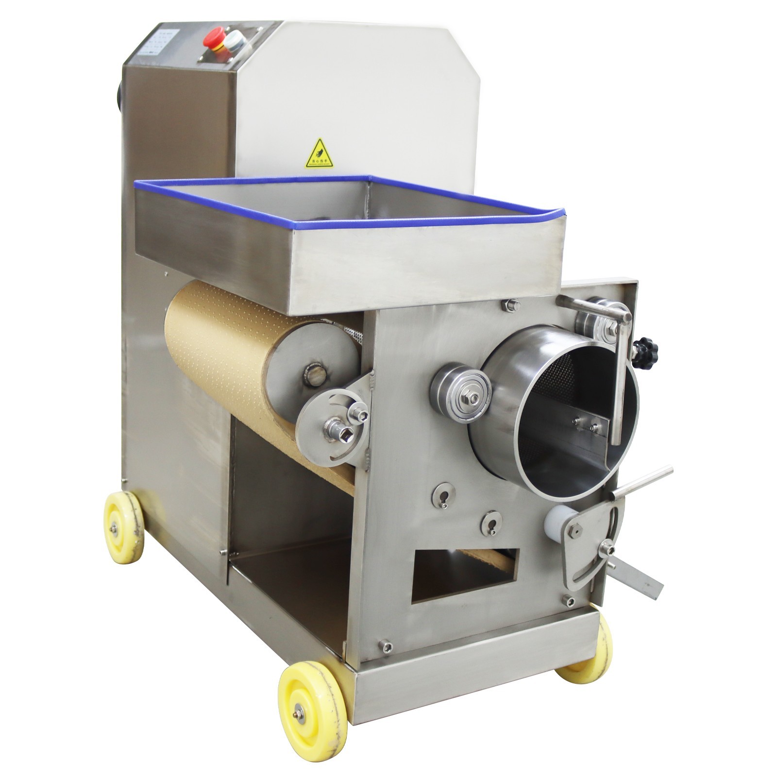 110V Fish Bone Separator Electric Fish Meat Mincer 200KG/H Output 2.95HP/2.2KW
