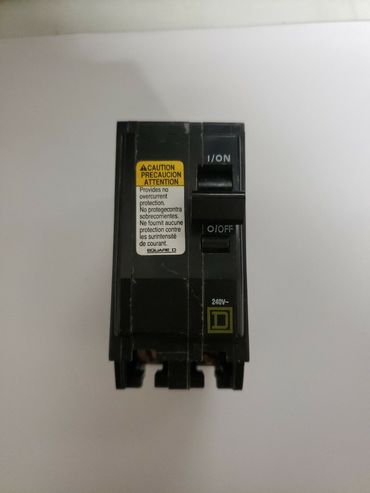 Square D QO200 60 amp 2 pole 120/240V Manual Switch Non-Fused Q0200 60A
