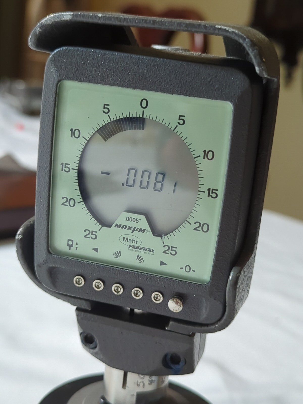 Federal Maxum DEI-12121D Digital Electronic Indicator Ring Gage 2.1500XX