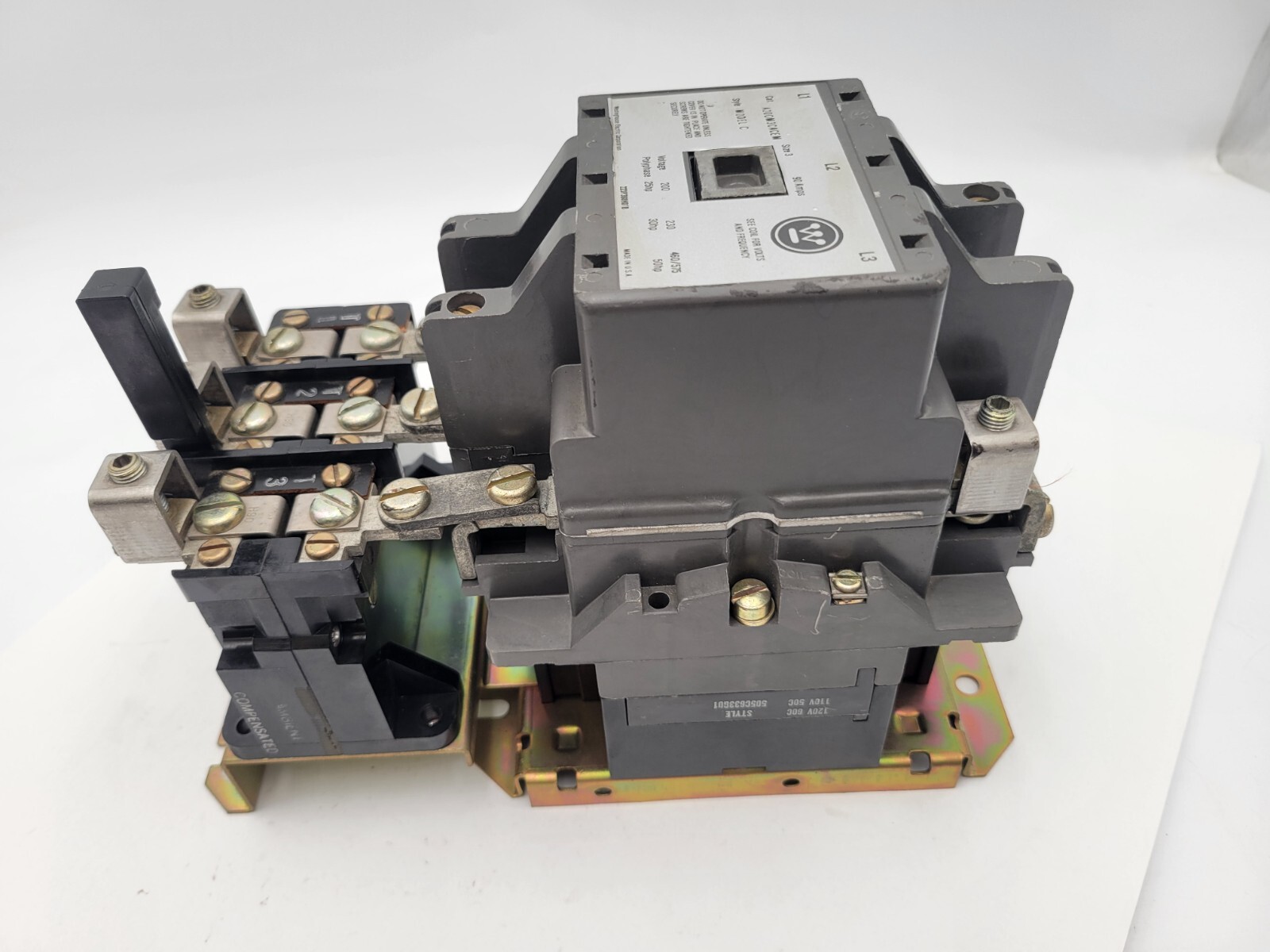 Westinghouse A200M3CACEM Starter 90A 3P 600V Size 3 Coil 110/120V Heaters H90