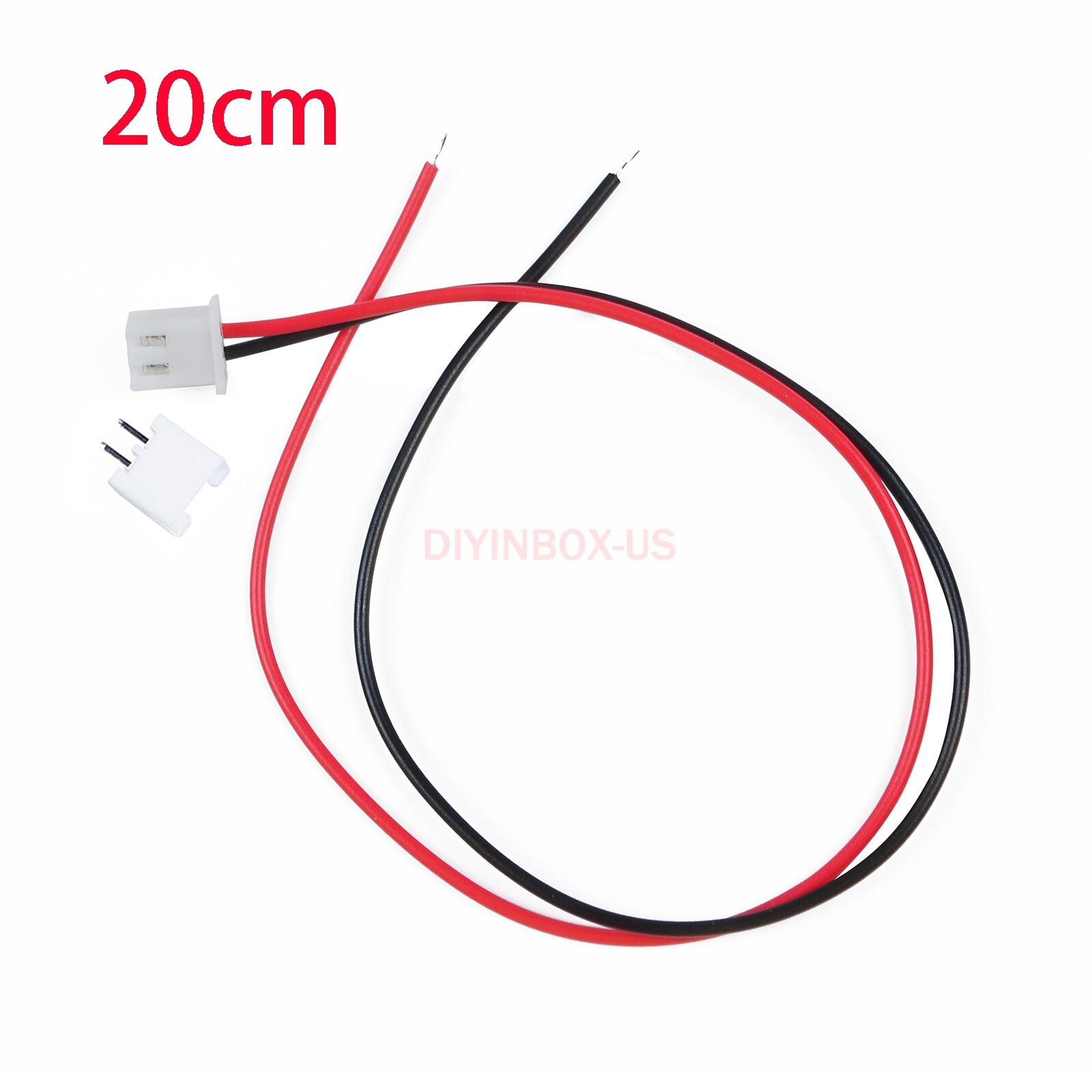 JST XH2.54mm 2 Pin Singleheaded Wire Cable Connector Set Male Female PCB USA!