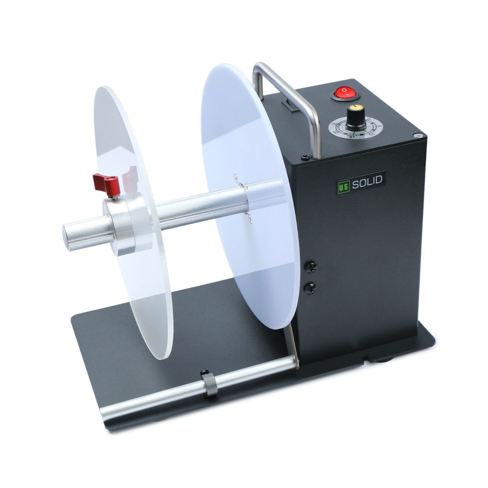 Automatic Label Rewinder Speed Adjustable 110V-240V Core Holder 1″ 1.5″ 3″