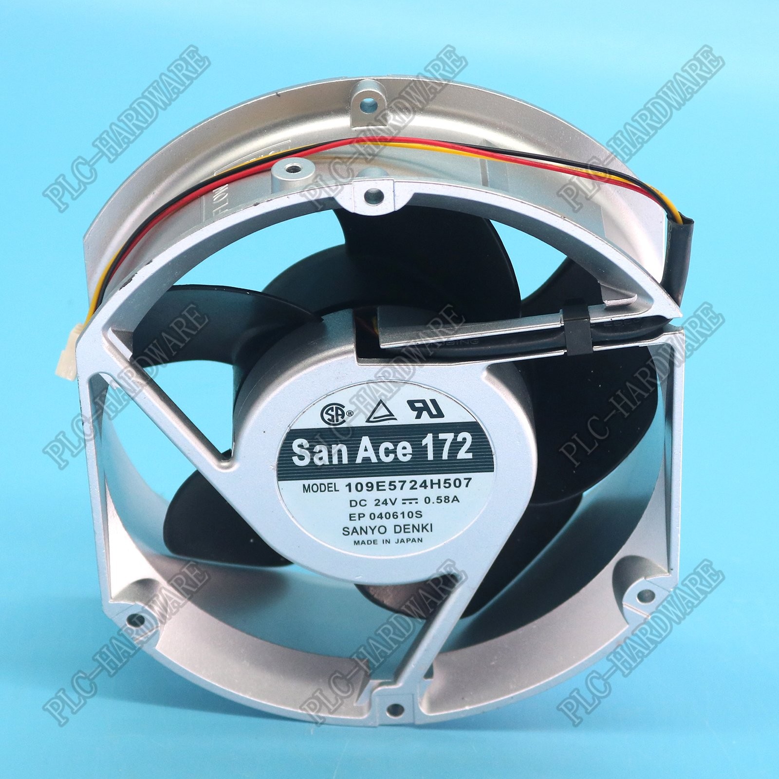 New 109E5724H507 fan 24V 0.58A 172*150*51mm 3pin For SANYO