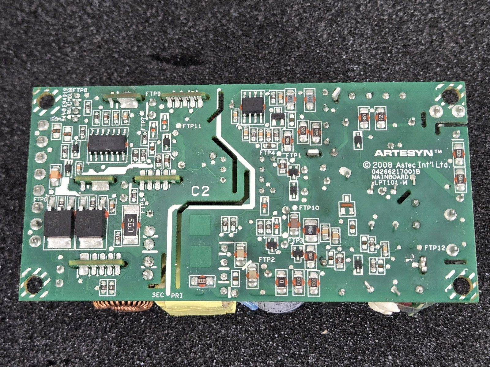 Astec Artesyn 3-Output Power Supply LPT104-M 5V@18A 24V@3A 12V@2.3A In:100-250V