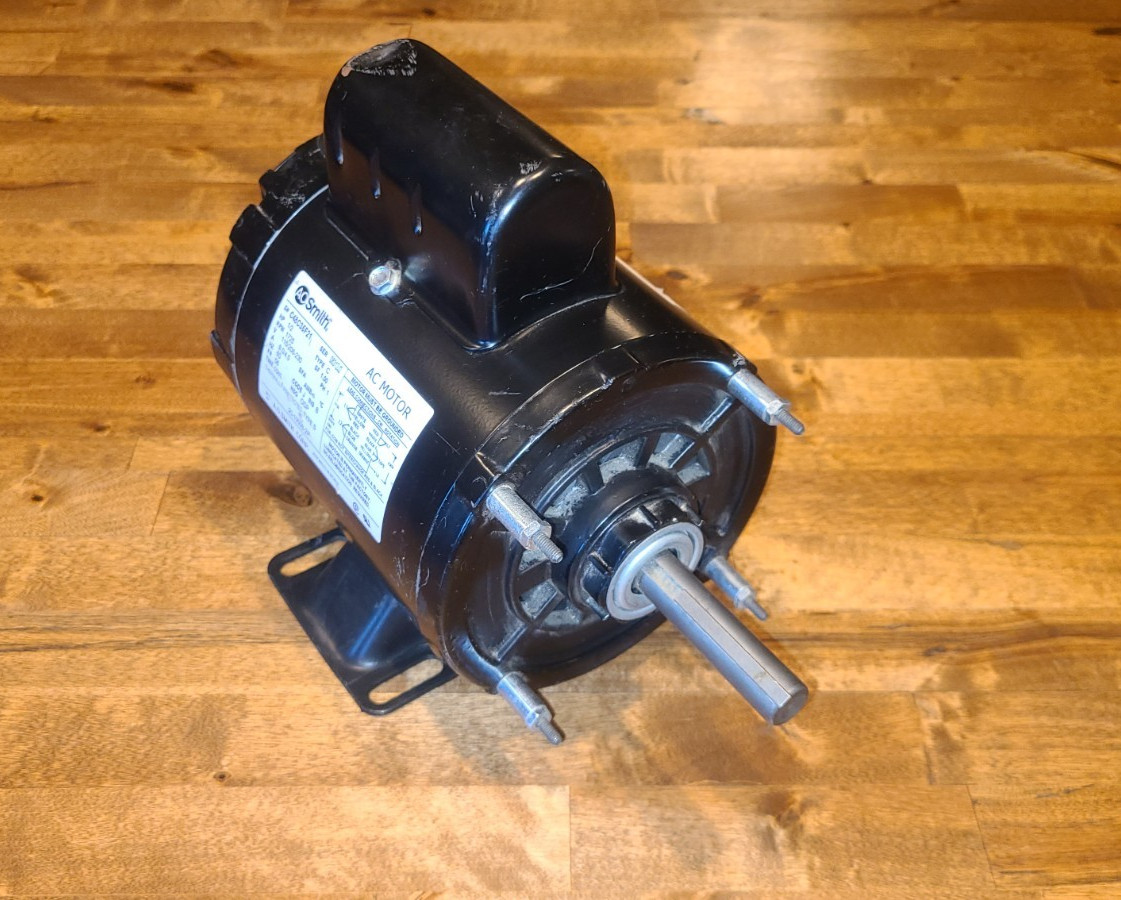 AO Smith Electric AC Motor “Type C” 1/2 HP 1725 RPM 115v or 230v 5/8″ Shaft