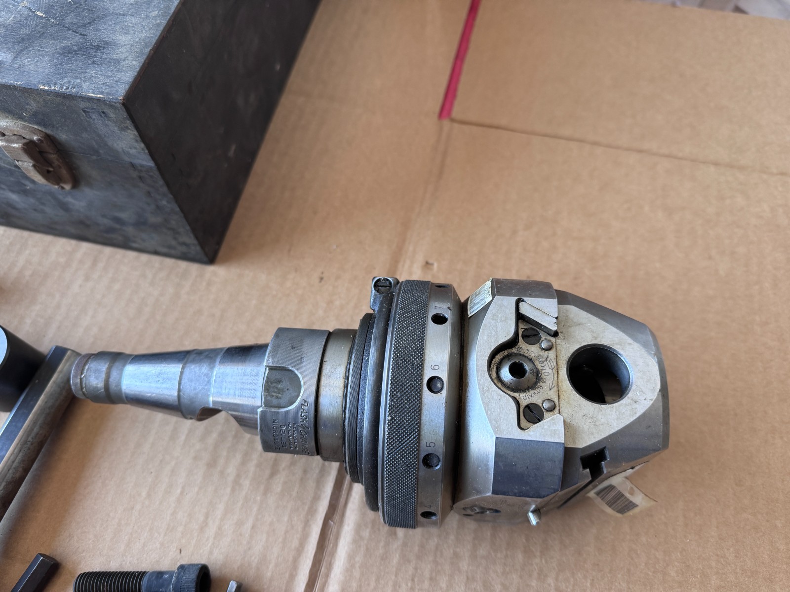 Wohlhaupter Universal Boring / Facing Head UPA4 / 23495 with Case & Accessories