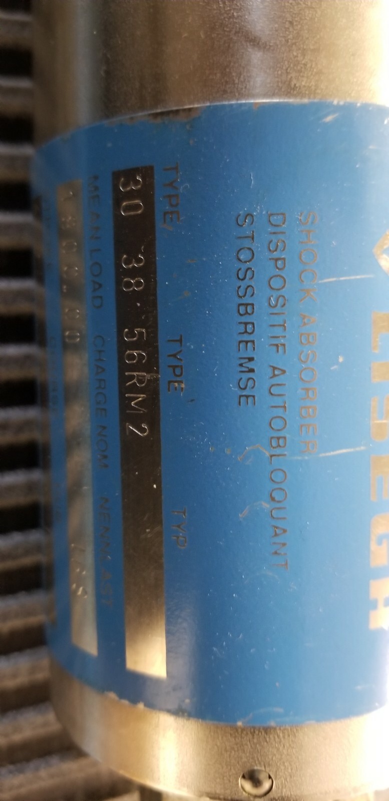 Lisega 30 38 56RM2 Hydraulic Snubber 1800psi 4in (01)