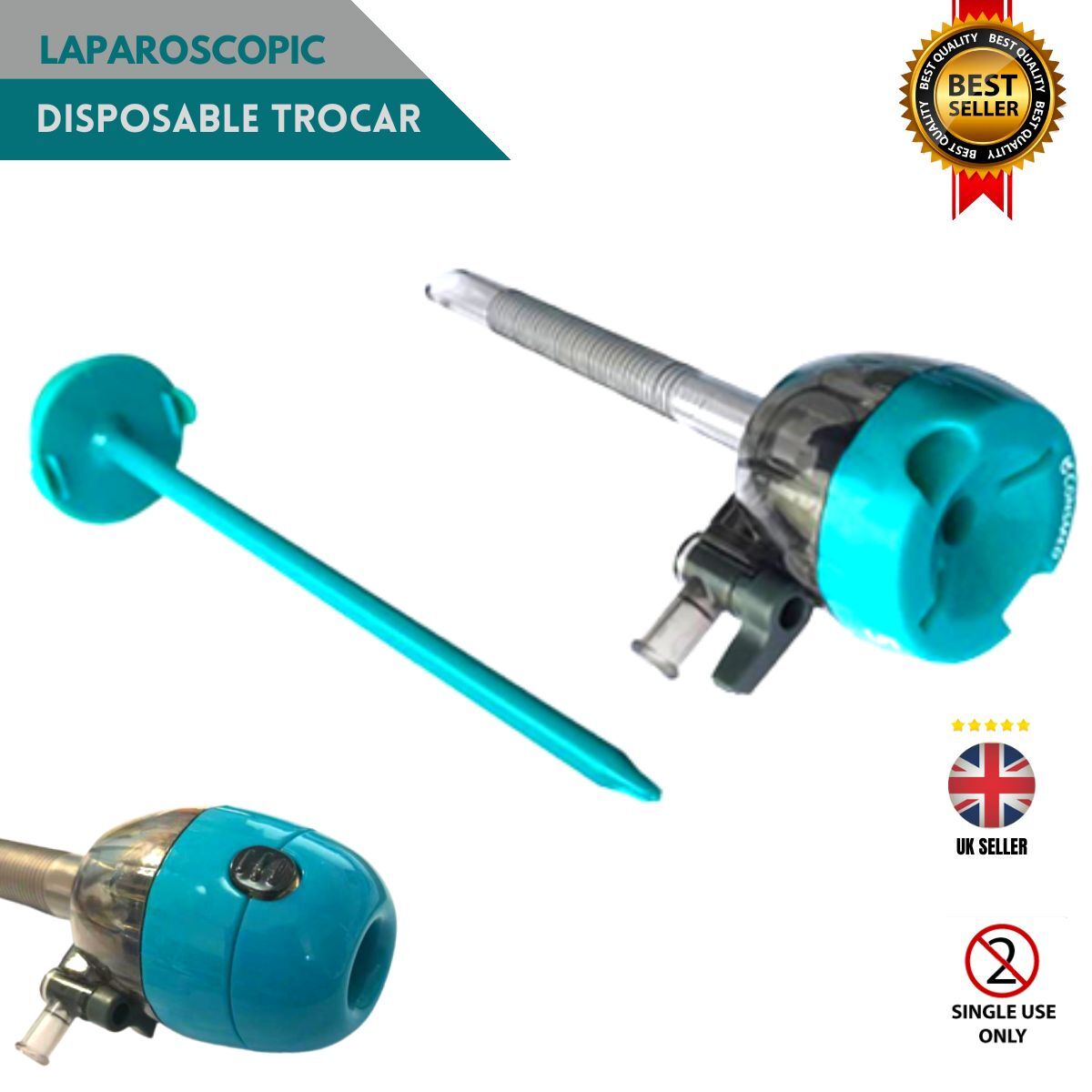 ENDO Disposable Trocar Single Use Trocars Laparoscopic ports 3mm 5mm 10mm 12mm