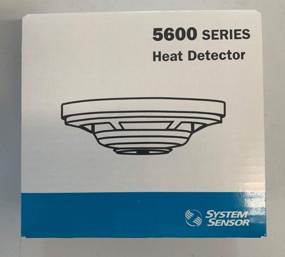 System Sensor HEAT DETECTOR 5602 Rate of Rise and Fixed Temp 194F (90C)