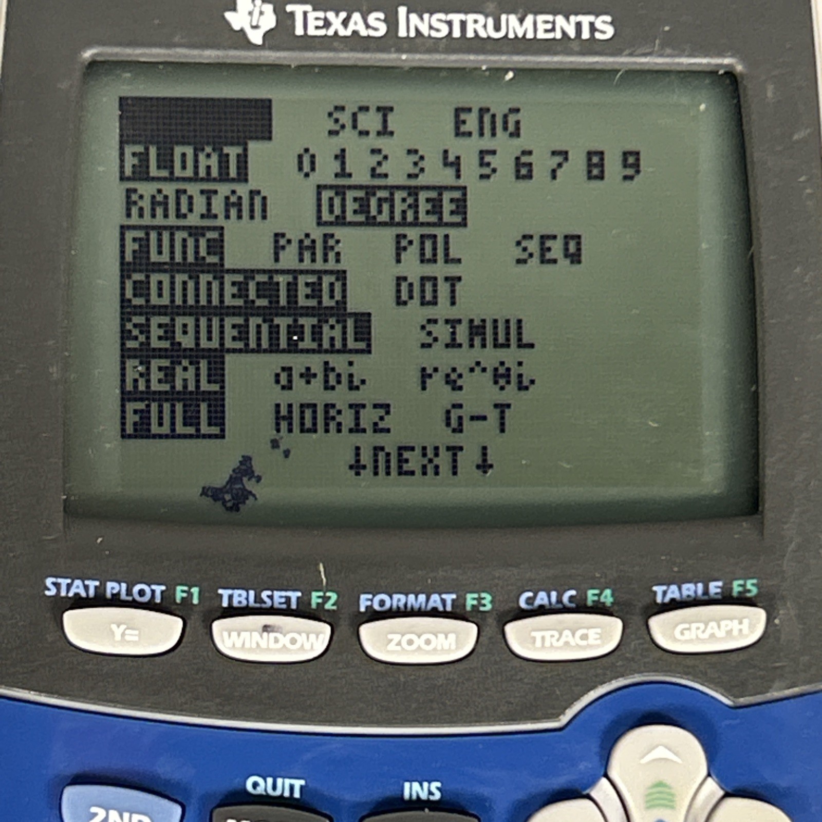 Texas Instruments TI-84 Plus Silver Edition Graphing Programmable, Blue Cover