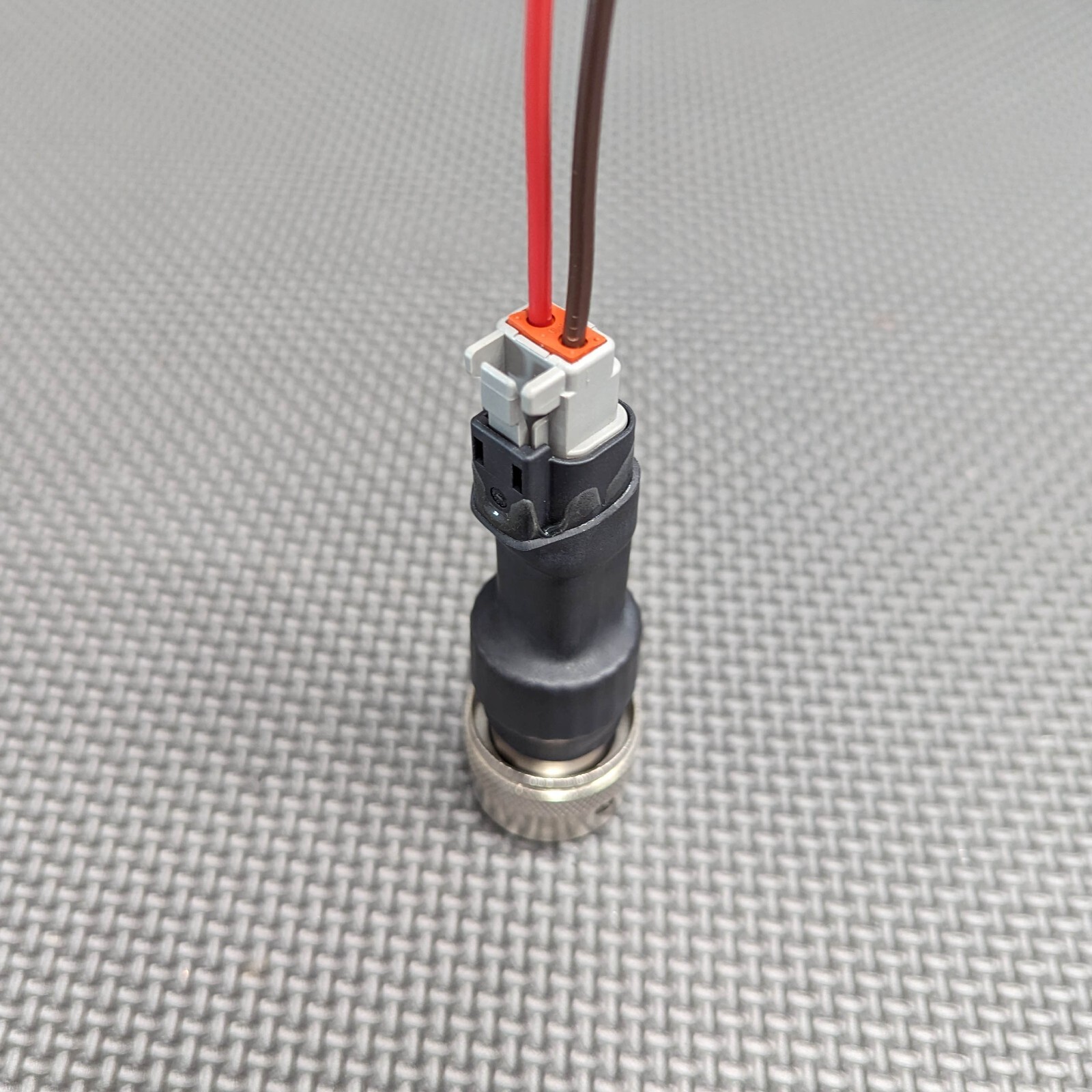 Bobcat 7-Pin to Deutsch DT adapter plug assembly for 12V power