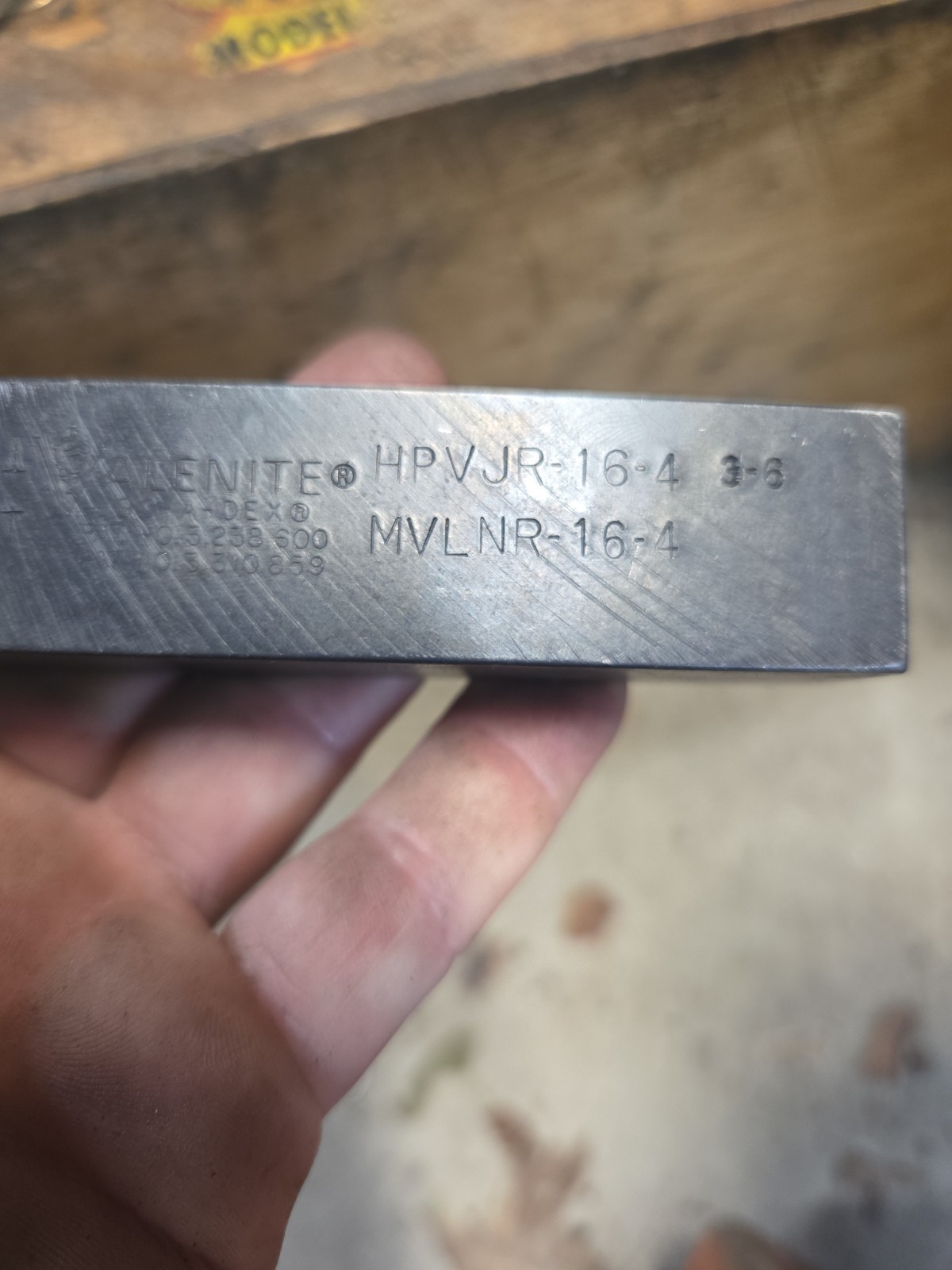 VALENITE 1″ VNMG 432 CARBIDE INSERT MVLNR-16-4 Metal LATHE TURNING TOOL HOLDER