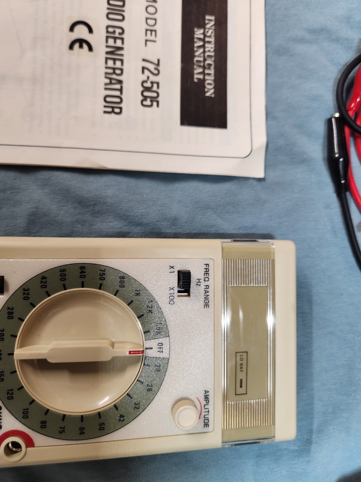 Tenma audio generator