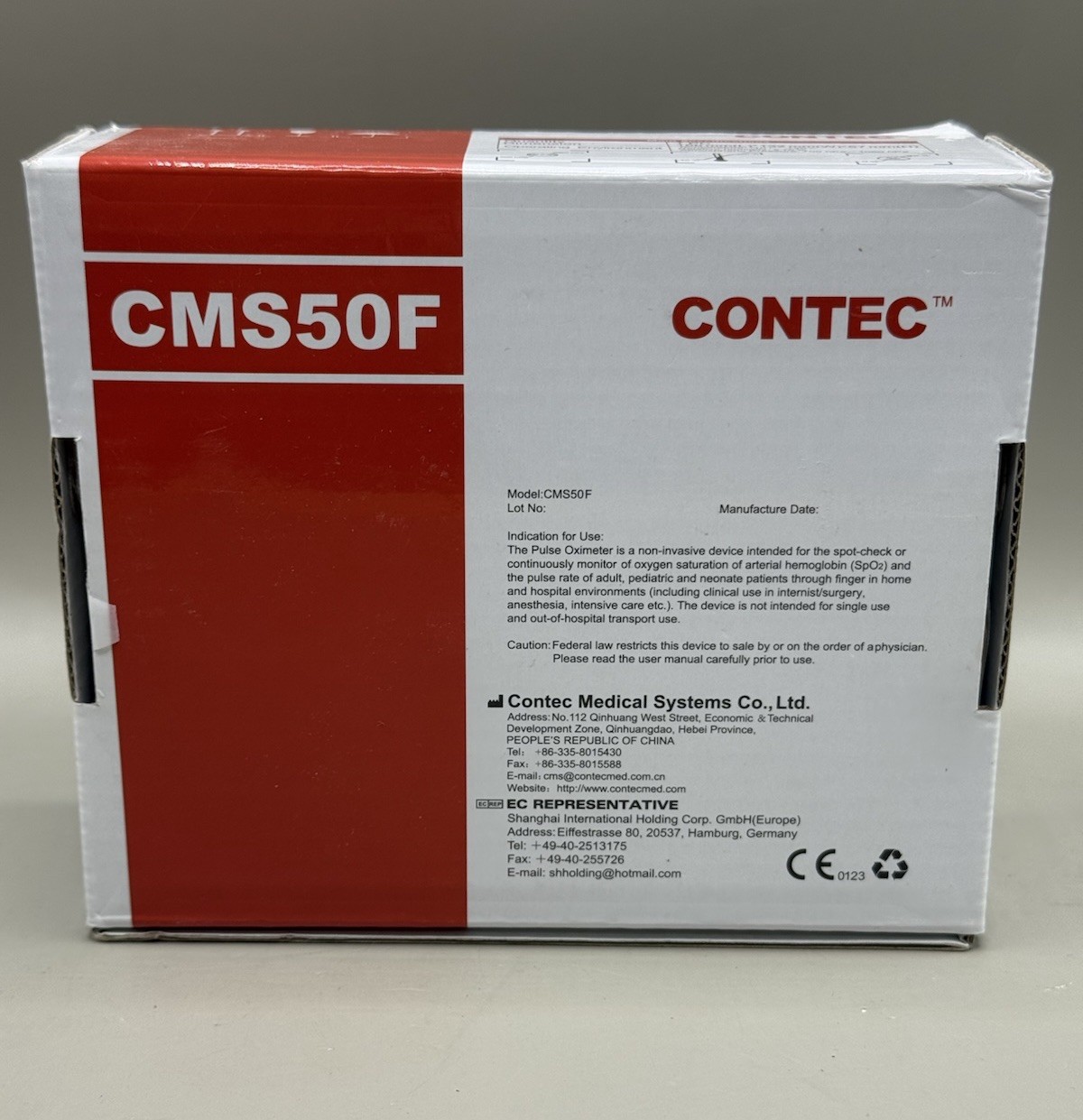 CONTEC CE FDA Wrist Pulse oximeter spo2 PR blood Oxygen adult probe CMS50F
