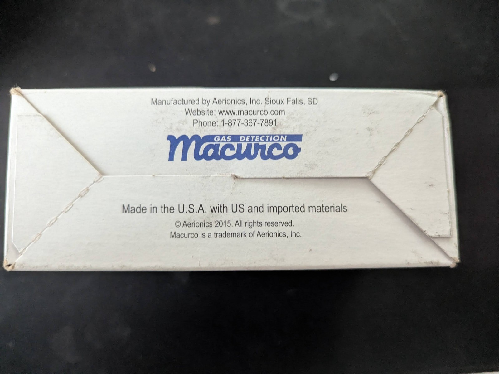 Macurco CM-E1 Carbon Monoxide Detector Gas detection for alarm control panels