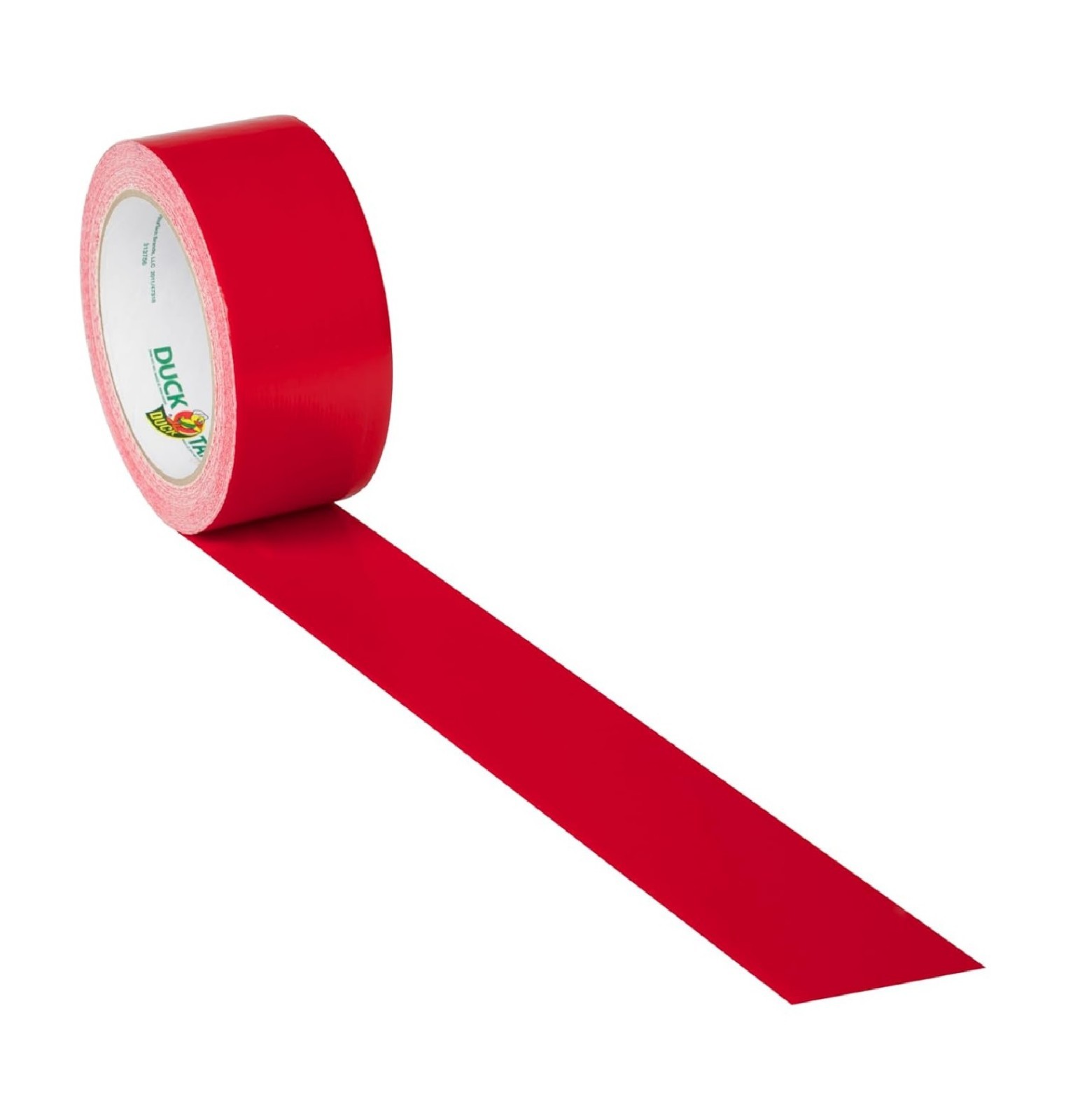 Duck Brand 1265014 Color Duct Tape, Red, 1.88 Inches x 20 Yards, Single Roll