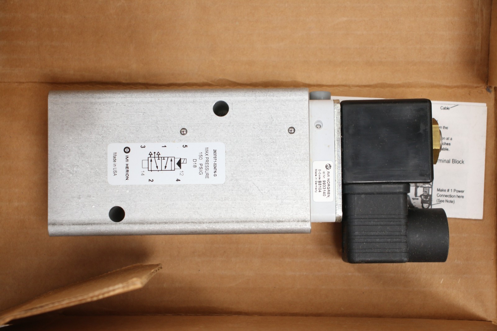 IMI Herion Valve 2637071-0247N-G