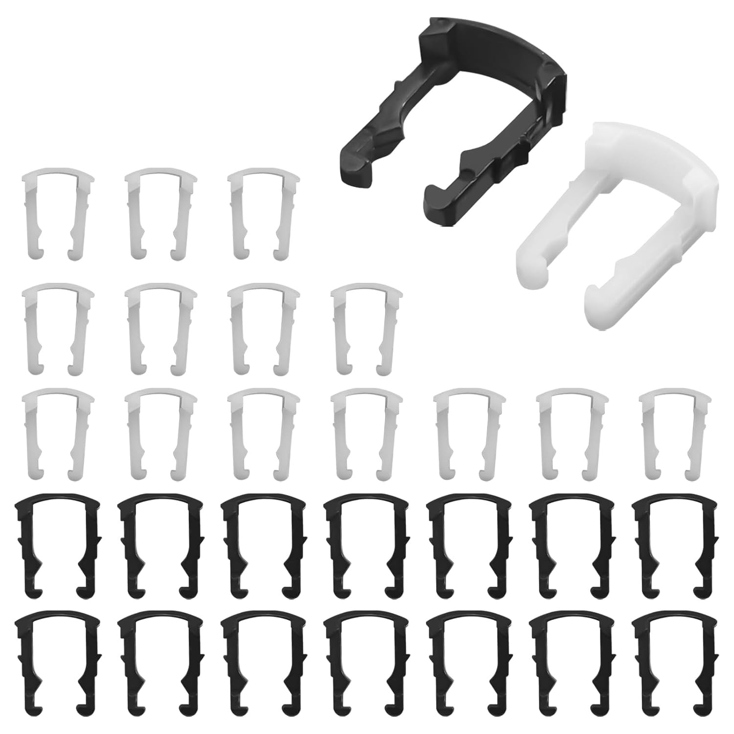 Ford 3/8″ 5/16 Fuel Line Retaining Clips Plastic Repair Kit Set