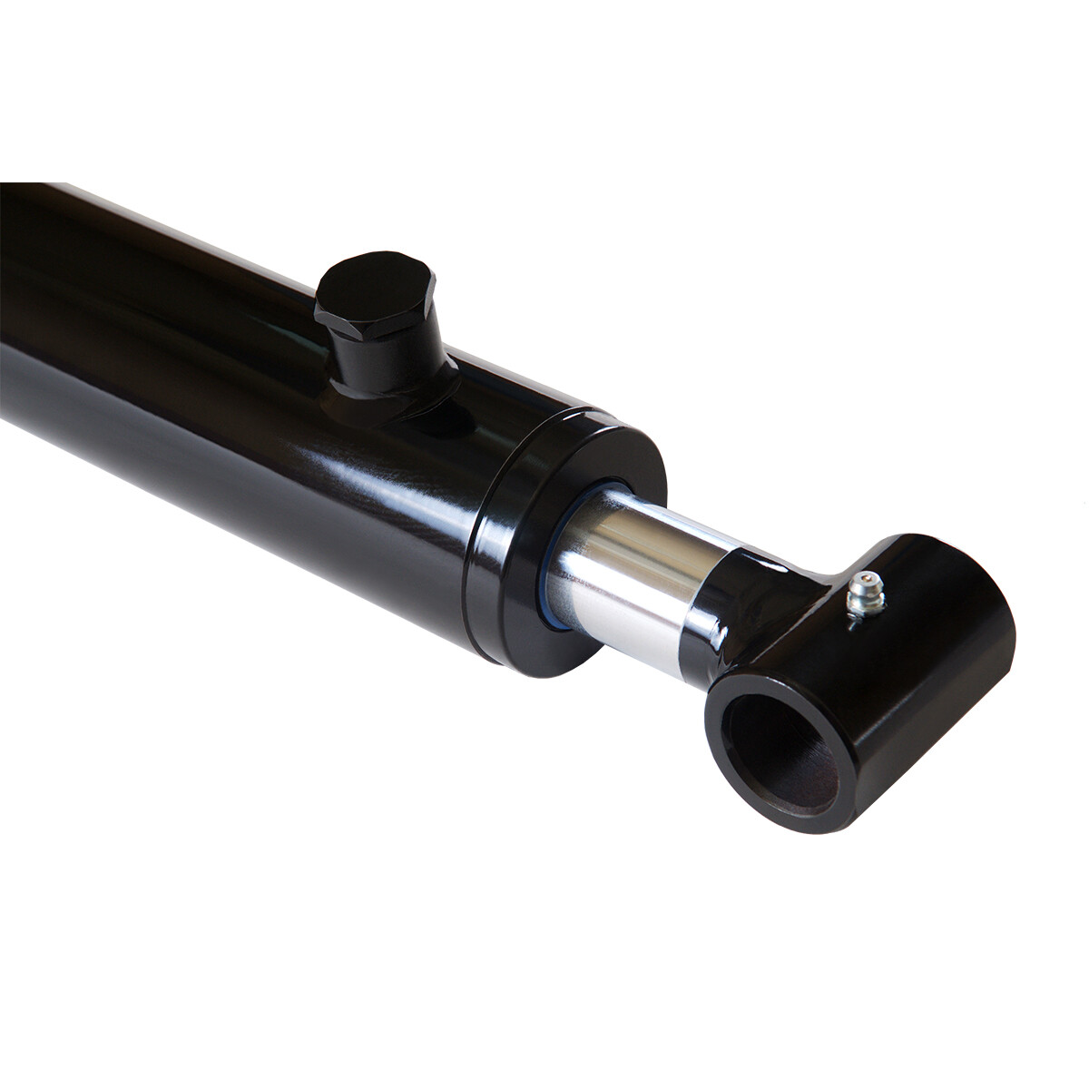 Hydraulic Cylinder Welded Double Acting 2″ Bore 24″ Stroke Cross Tube 2×24 NEW