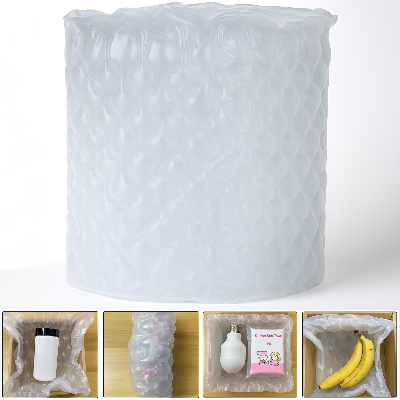 Bubble Air Cushion Wrap Protection 12 inch Inflatable Pillow Bag Packing