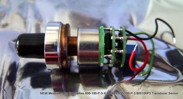 NEW Measurement Specialties Transducer MSP-600-100-P-3-N-1 MYKROLIS A332984-007